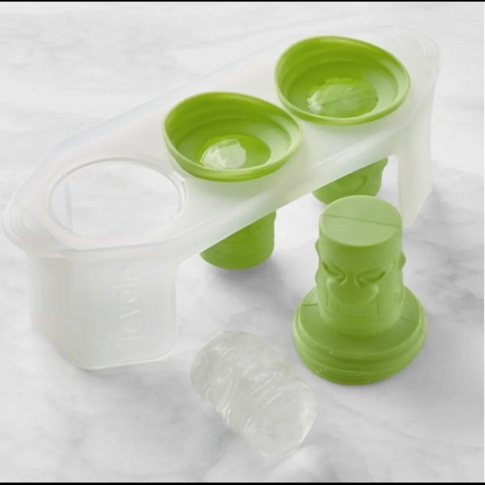 TIKI Ice Cube Molds Williams Sonoma Set of 3~New!